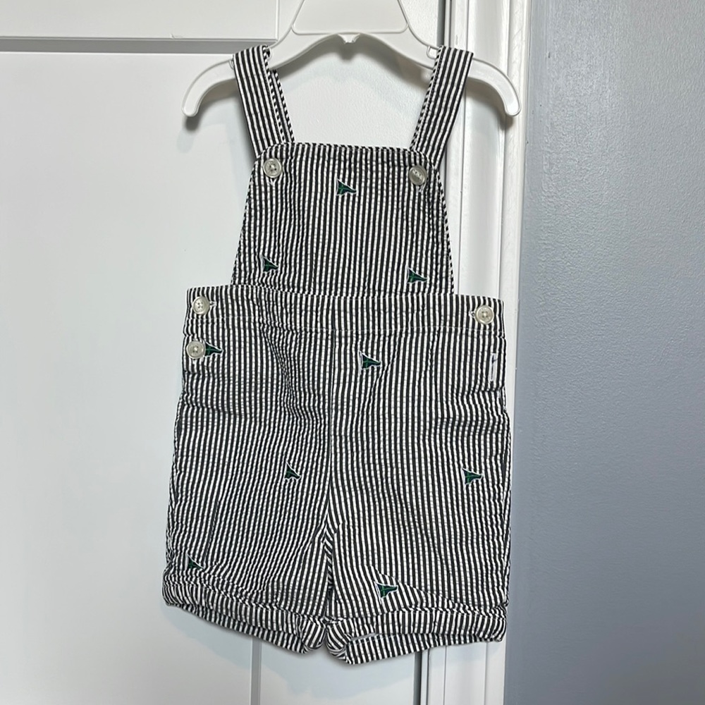 Ralph Lauren boy’s 9 month overall shorts.